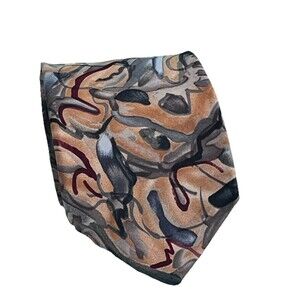 Jerry Garcia Silk Necktie Happy Birthday Collection 8 USA Vintage 3.75”x 68”